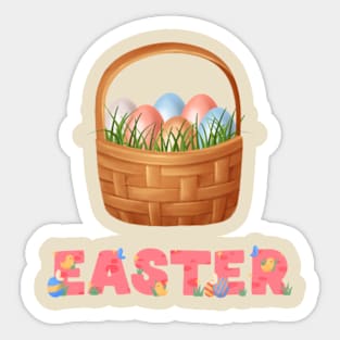 Happy Easter Sticker